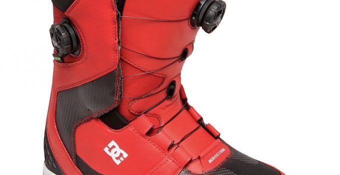 DC Shuksan Red Snowboarding Boots